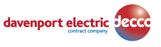 Logo for the Davenport Electric Contract Company (DECCO)